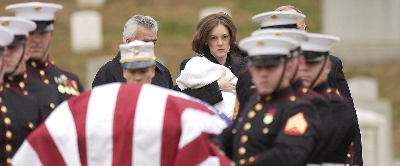 Widow of first American service member killed in Afghanistan after 9/11 blasts Biden's 'defiant' speech