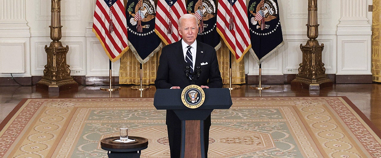 SOON: Biden to speak amid fears that Americans may be left behind by chaotic Afghan withdrawal