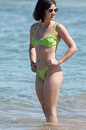 Lucy Hale FLAUNTS bikini bod