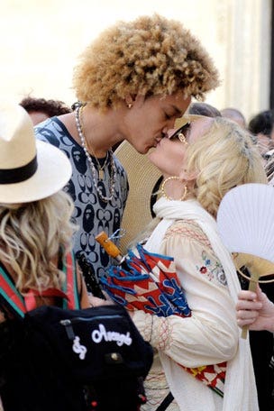 Madonna PACKS on PDA