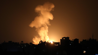 Israel says it carried out airstrikes on Hamas targets after balloon attack