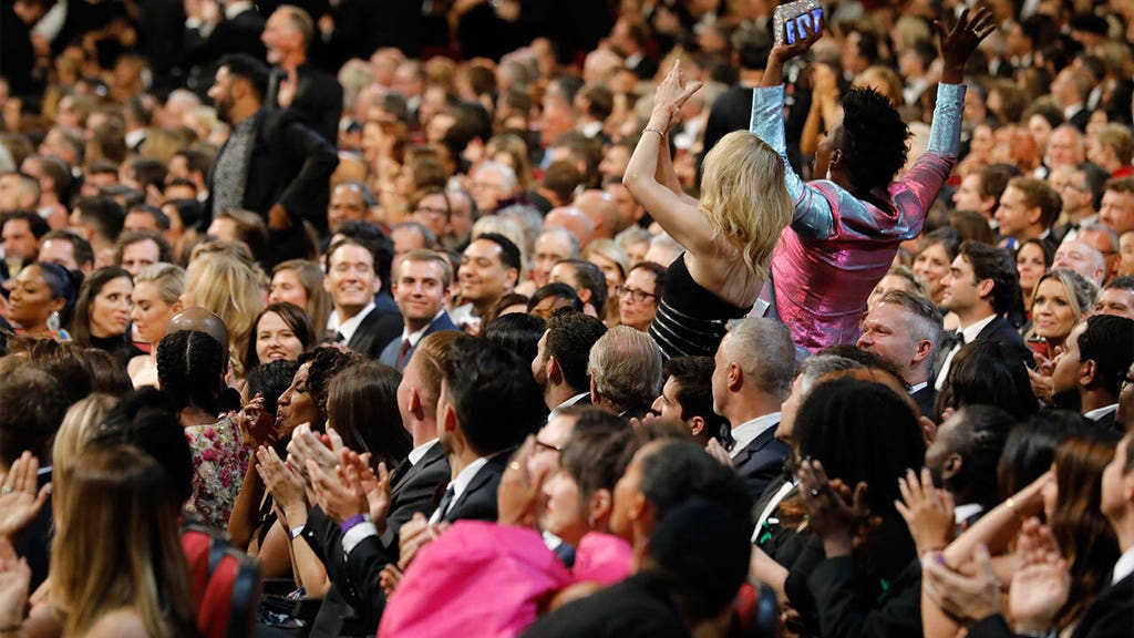 Maskless celebrity crowd at Emmys called out: ‘Rules are for the little people'