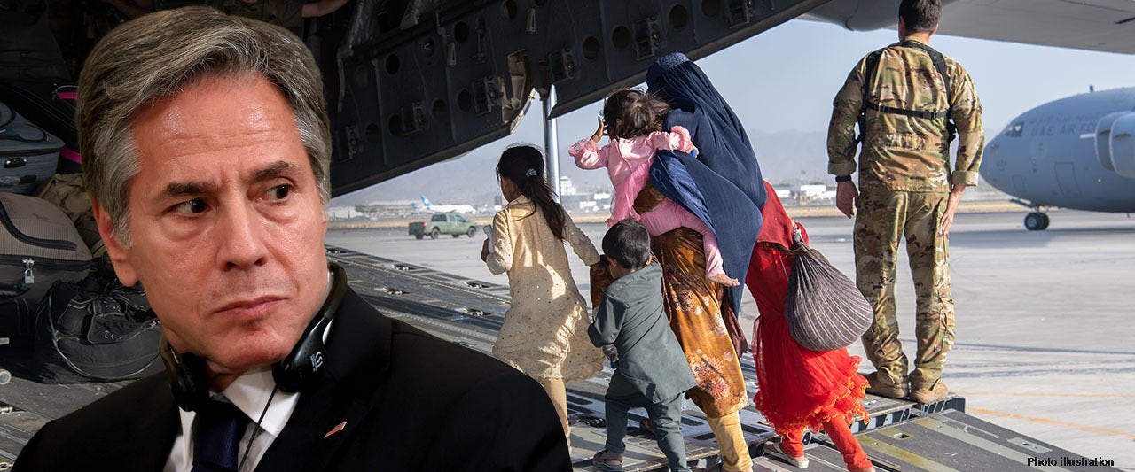 Blinken admits Taliban are blocking flights departing Afghanistan after denying 'hostage-like situation' Blinken admits Taliban are blocking flights departing Afghanistan after denying 'hostage-like situation'