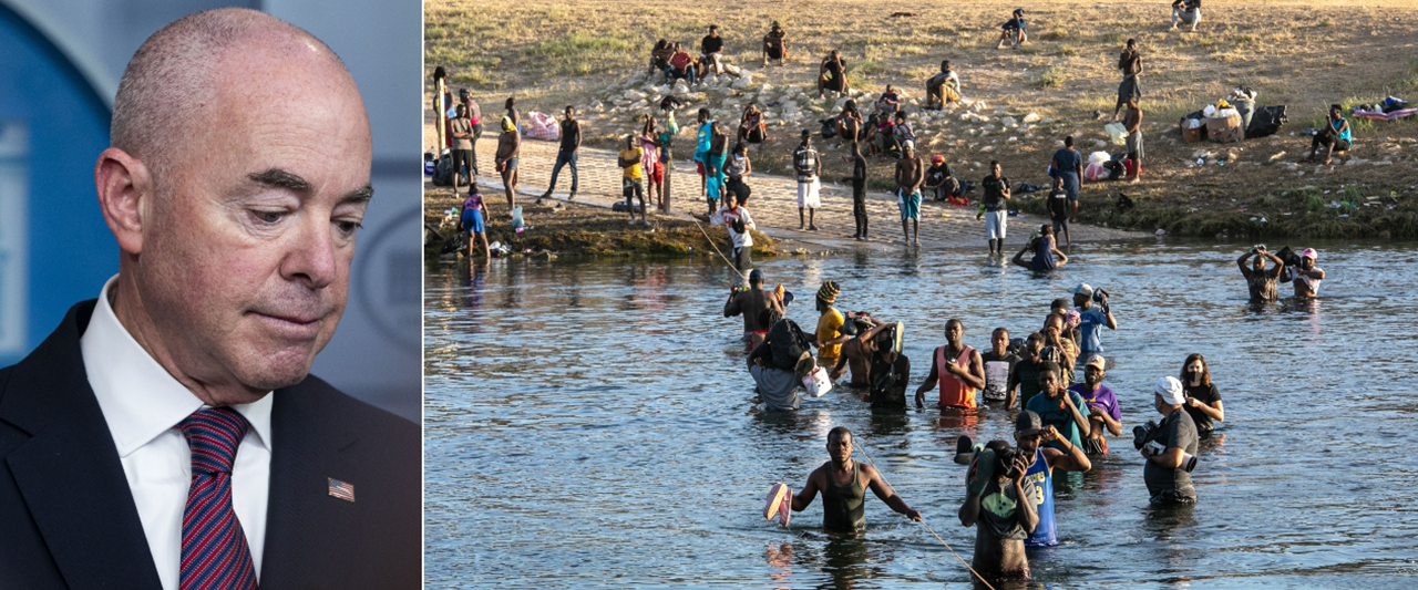 Mayorkas makes stunning admission about vast numbers of Haitian migrants released into US