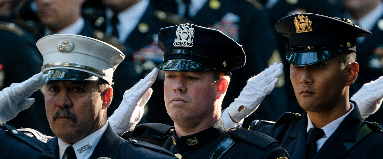 POLICE 911 SALUTE TODAY