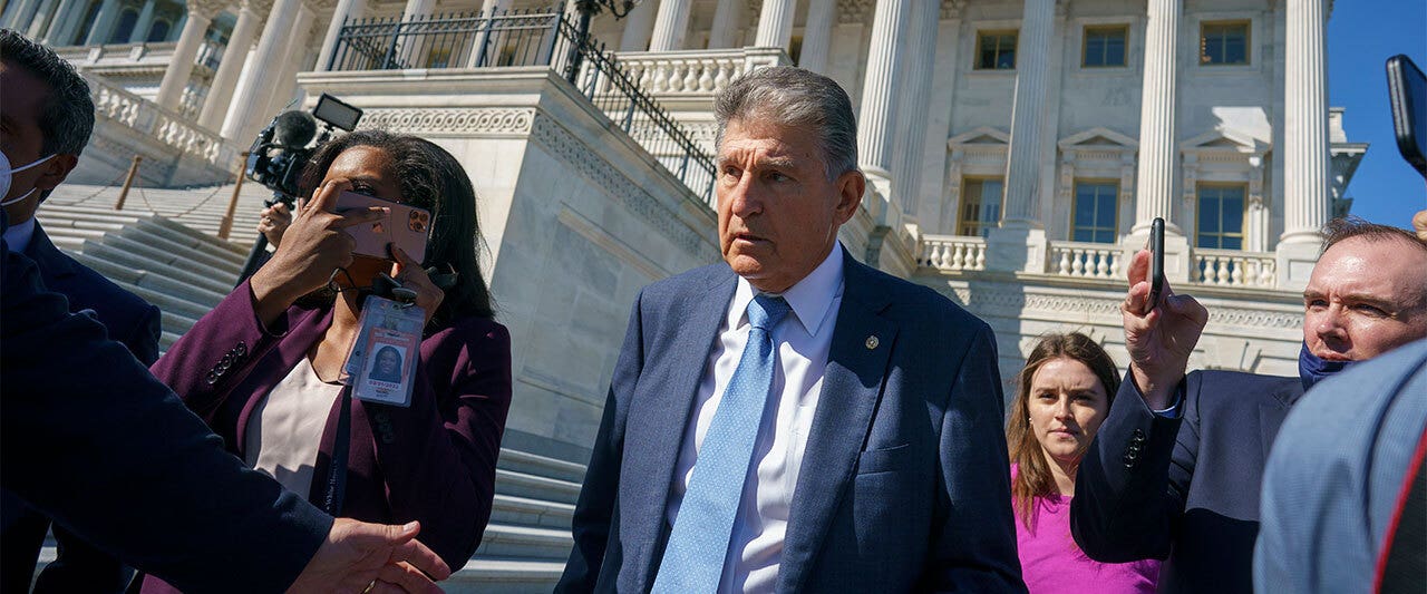 Dem senator rejects $3.5T progressive bill and its ‘entitlement mentality’ hours before House vote