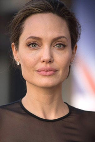 Angelina seen out with WHO?