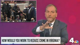 WATCH: Moderator calls for security as third-party candidate disrupts VA debate