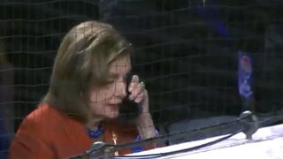 Pelosi in tense convo at game, trying not to strike out on infrastructure?