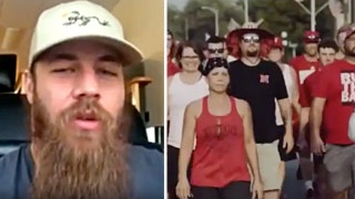 Former Navy SEAL walk-on linebacker on 'emotional' Nebraska football 9/11 tribute