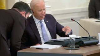 WATCH: President suffers awkward tech glitch during meeting with world leaders