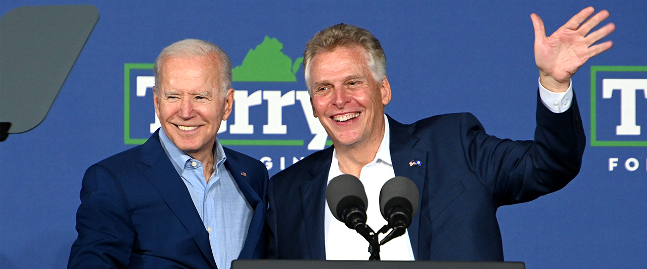 Biden-backed Dem governor candidate finds a way to blame Trump, GOP for CRT controversy