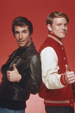 'Happy Days' star says anxiety led to hair LOSS