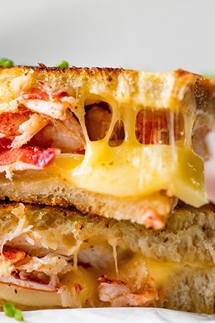 LOBSTER grilled cheese recipe