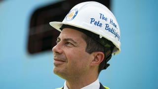 LIZ PEEK: ‘AWOL’ Buttigieg emerges for climate event amid supply chain crisis