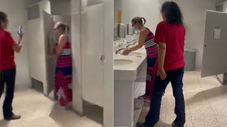 The Five praise Sinema for her composure after far-left protesters harass her in the bathroom