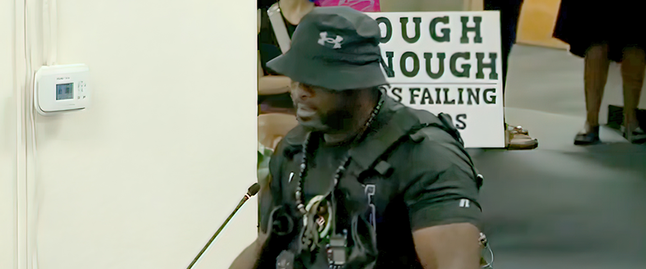 Pro-CRT dad tells parents at school board meeting he has 'a thousand soldiers ready to go'