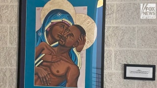 Uproar erupts on Catholic campus as painting depicts George Floyd as Jesus