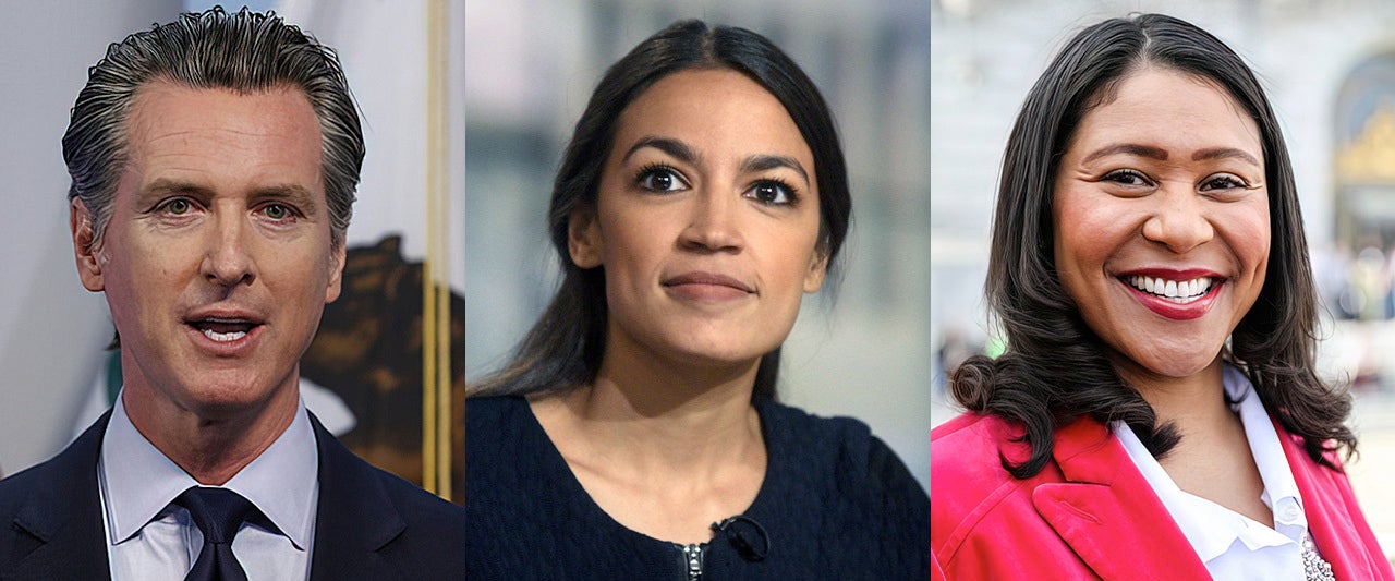 AOC's smash-and-grab denial met by Democrat silence in California as crimewave rages on