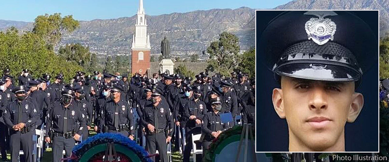 Murdered cop's lieutenant declares war on woke narrative, puts anti-police climate on notice in eulogy