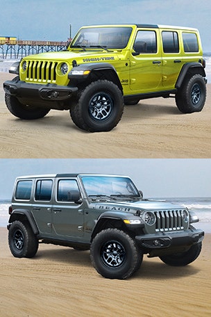 New Jeep built for the BEACH