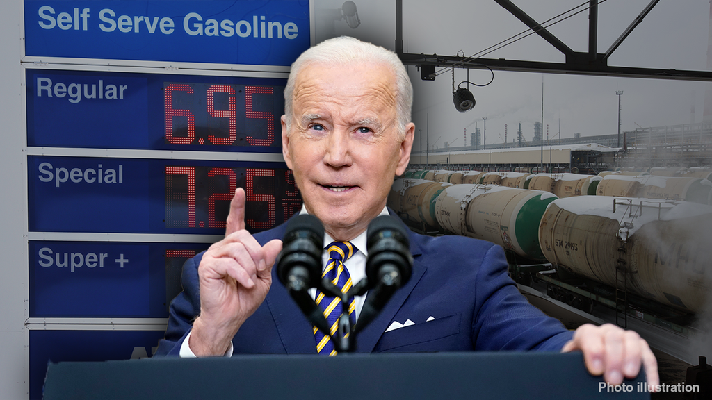 Biden makes big move on Russian oil, warns US gas prices to 'go up further'