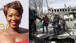 MSNBC host cries racism in coverage of Putin's invasion of Ukraine