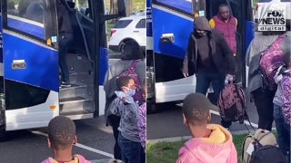 Third bus full of migrants arrives near US Capitol from Texas