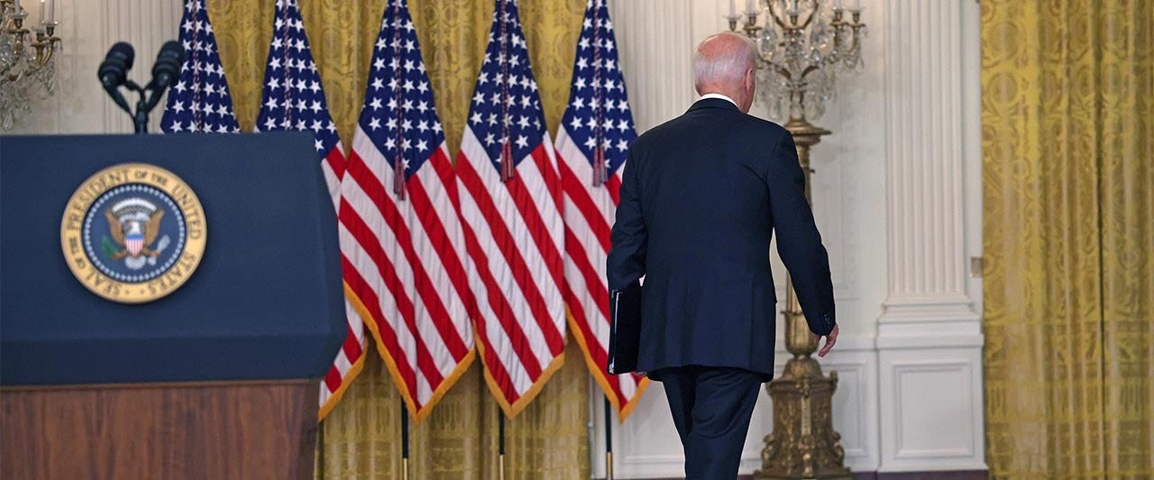 Biden administration reportedly avoids holding press events in Oval Office because it has no teleprompter