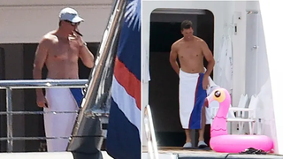 G.O.A.T. ON A BOAT: Pics show Tom Brady vacationing with family on massive yacht