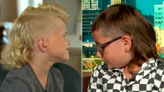 Two boys compete for the &lsquo;Best Mullet in America&rsquo; 2022 title