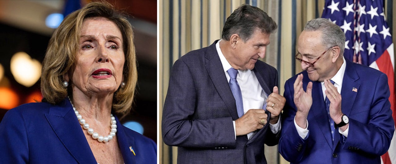 Over 70 House Democrats warn Pelosi against following through on Schumer's deal with Manchin