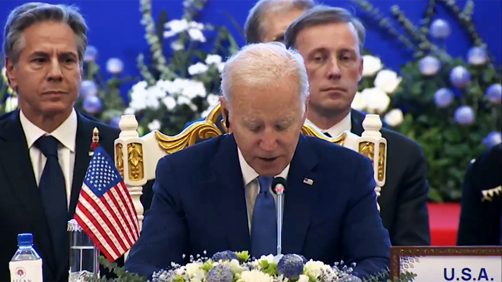 President Biden repeats major gaffe during remarks at ASEAN summit