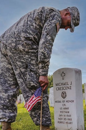 Veterans step up to honor Medal of Honor recipient