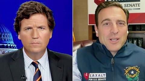 Adam Laxalt says opponent is 'running away from her record'