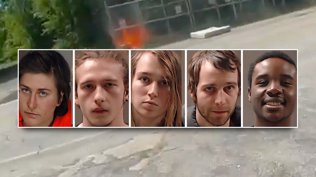 5 leftist protesters charged after attacking police at 'Cop City' site