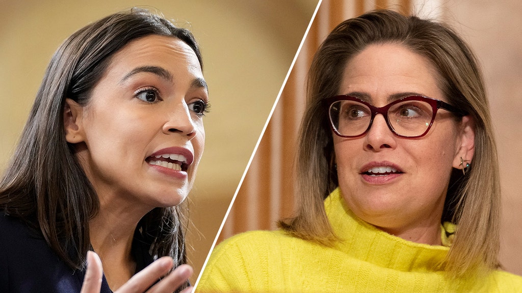 AOC lashes out at Kyrsten Sinema over decision to leave Democratic Party