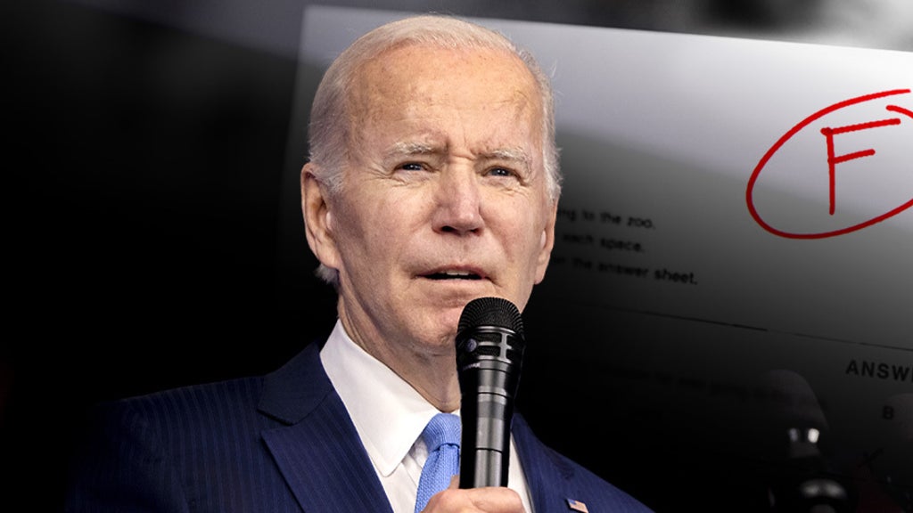 Americans give Biden final grade for 2022 — one says an F isn't low enough