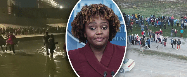 Karine Jean-Pierre faces backlash after claiming the border is not open in press briefing