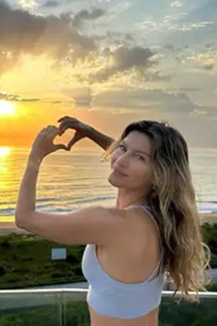 Gisele 'RECHARGING' in Brazil