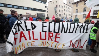 Activists cry foul as world's elite gets ready for economic conference