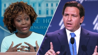 Karine Jean-Pierre slammed for doubling down on her 'mockery' comments about DeSantis