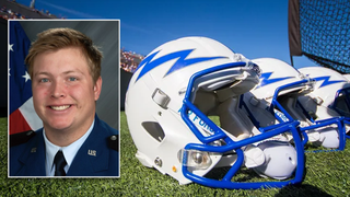 Air Force football player dead at 21 after collapsing on his way to class