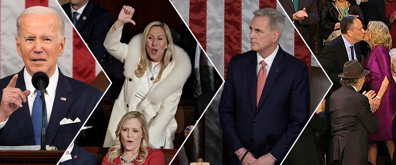 From 'LIAR!' to an awkward kiss — the top 5 moments from the State of the Union address