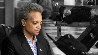 Lori Lightfoot condemned by Chicago Democrat for turning airport into 'homeless shelter'
