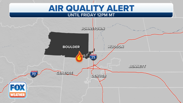 Air quality advisory for Boulder communities until noon