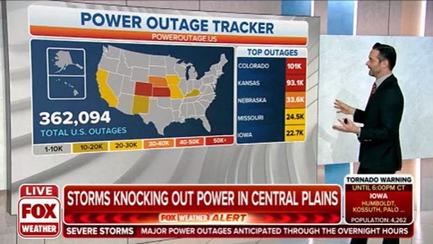Over 300,000 without power