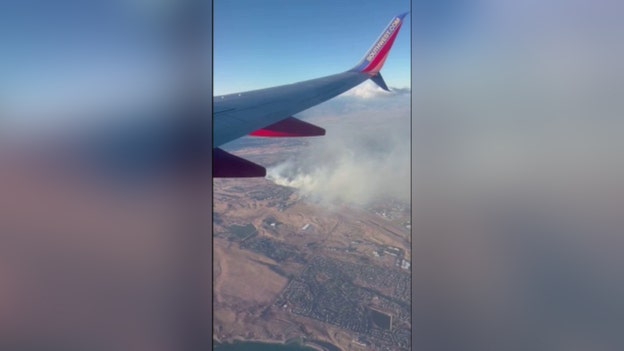 Colorado flight attendant captures Marshall Fire from sky