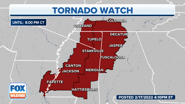 3.8 Million people under Tornado Watch