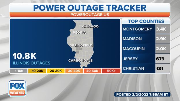 Power outages increasing in Illinois